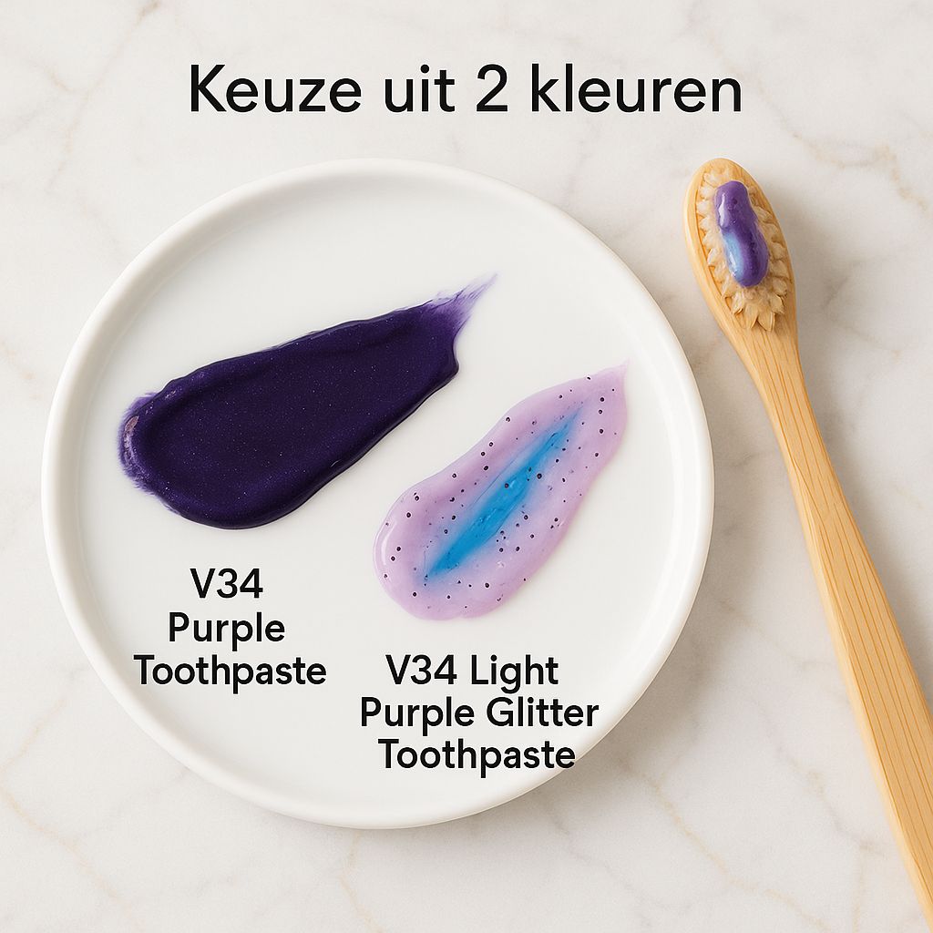 MijnSmile® NEW Purple Toothpaste