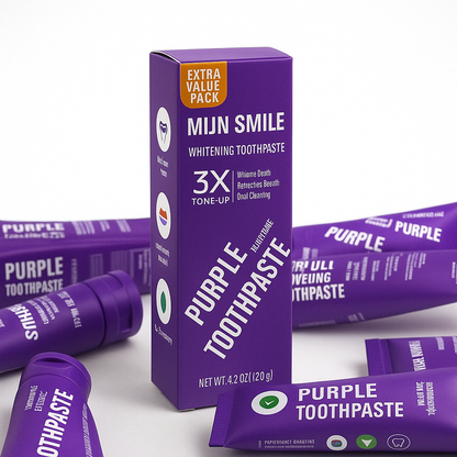 MijnSmile® NEW Purple Toothpaste