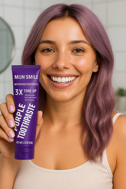 MijnSmile® NEW Purple Toothpaste